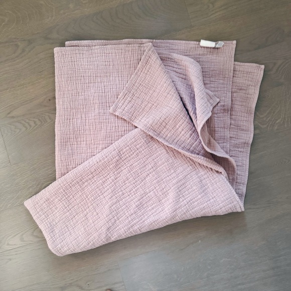 Isa Stonewashed Organic-Cotton Throw